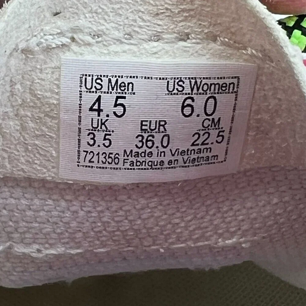 Vans Unisex 721356 Exo Neon White Blue Ultra Range Size M4.5 W6 Running Shoes - Picture 9 of 9